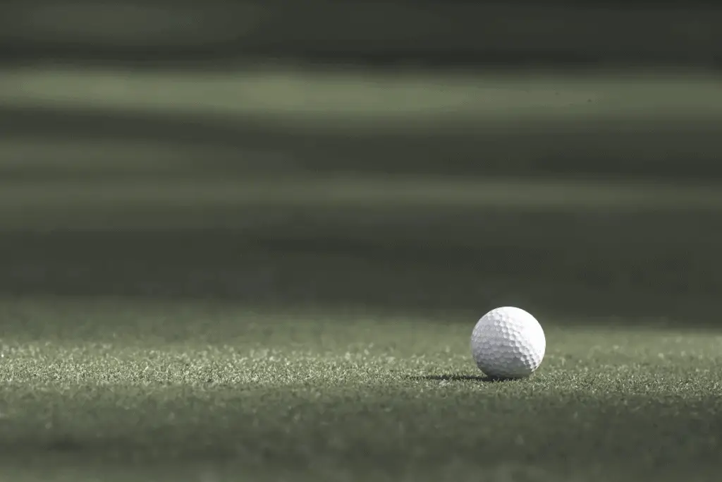Low Compression Golf Ball on green