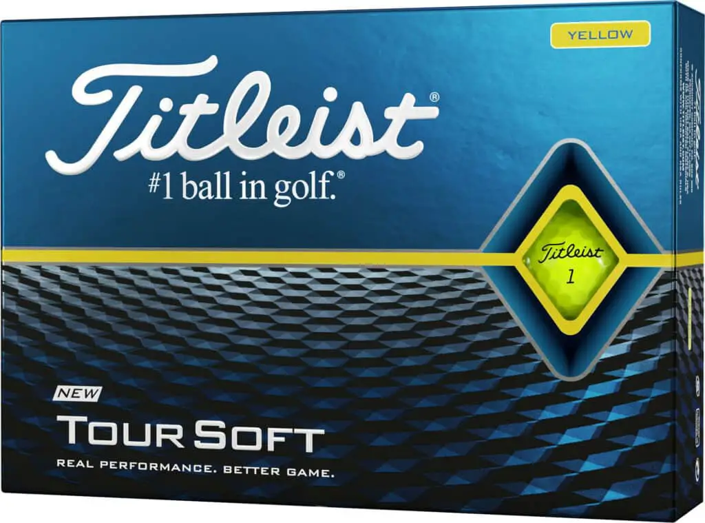 Titleist Tour Soft Golf Balls- Box View