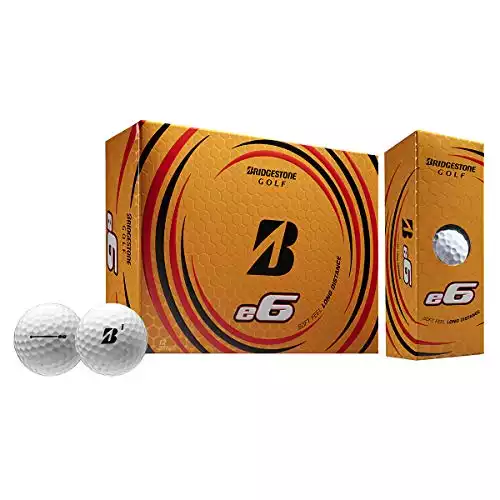 BRIDGESTONE e6 Golf Balls (One Dozen), White