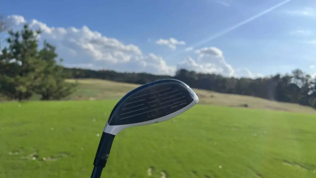 Twist Face View TaylorMade SIM Max Fairway Wood