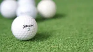 Srixon Golf Ball on Green