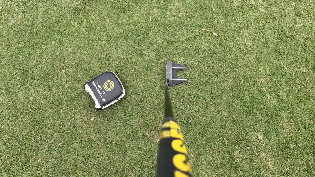Odyssey Stroke Lab Putter Top Down View